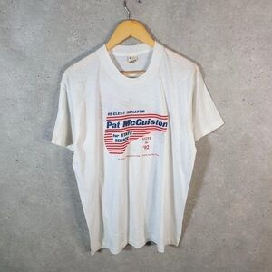 Pat McCuiston White Graphic T-Shirt